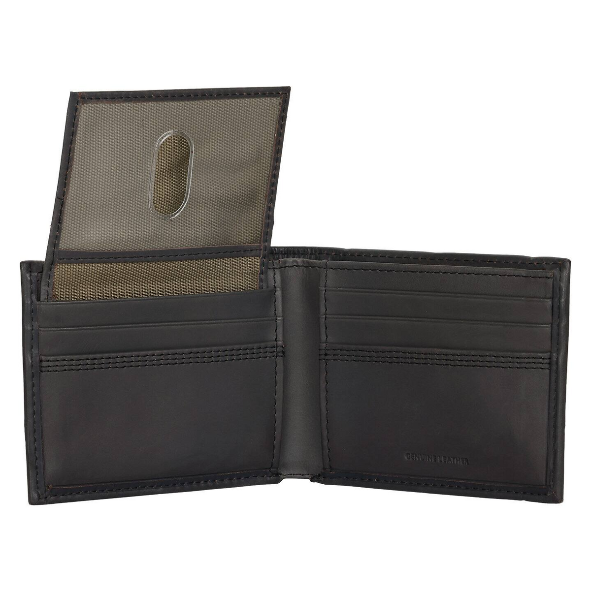 Carhartt Leather Triple-Stitched Passcase Wallets Carhartt