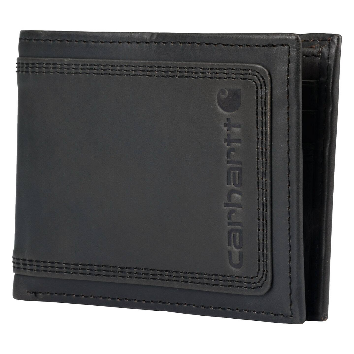 Carhartt Leather Triple-Stitched Passcase Wallets Carhartt