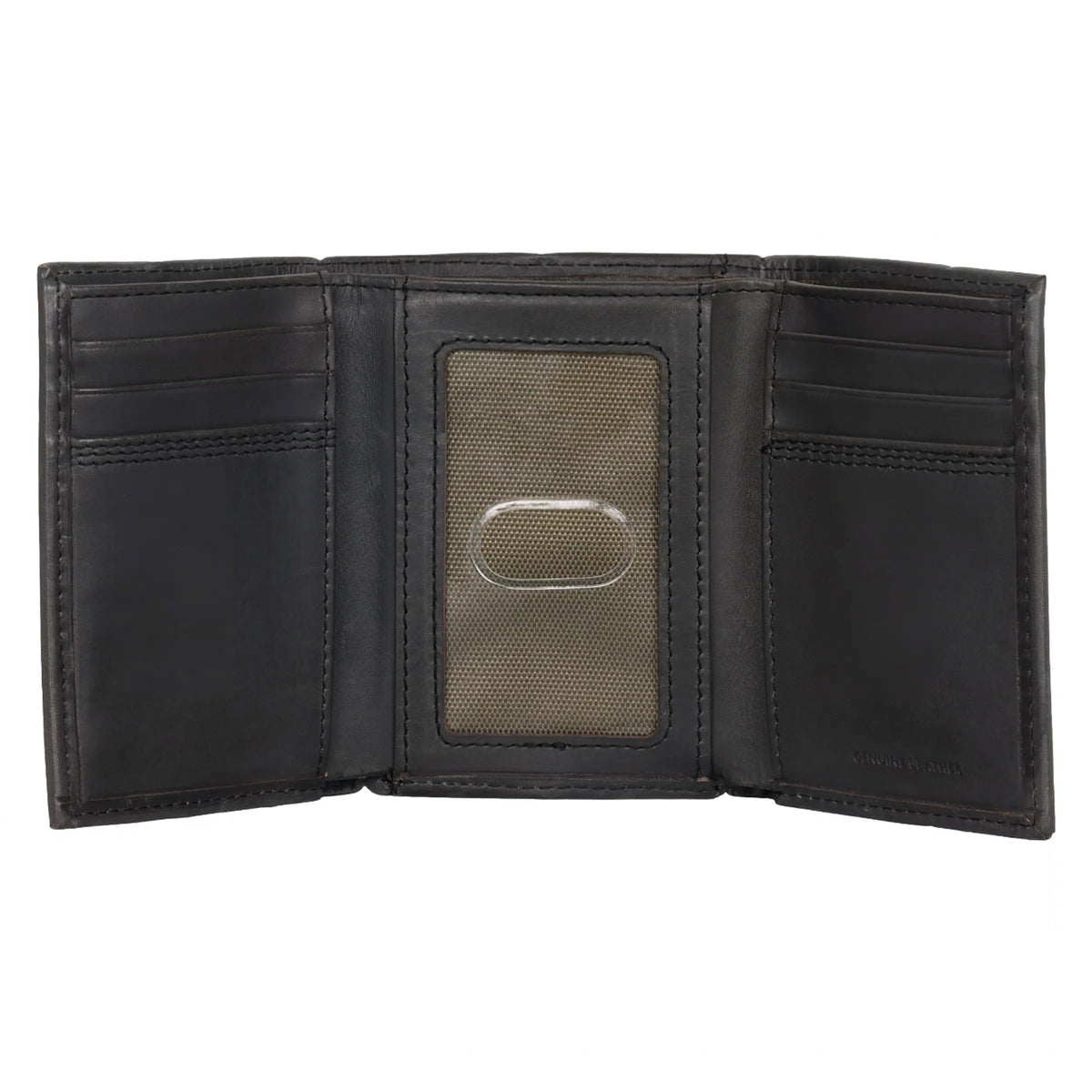 Carhartt Leather Triple-Stitched Trifold Wallet Wallets Carhartt