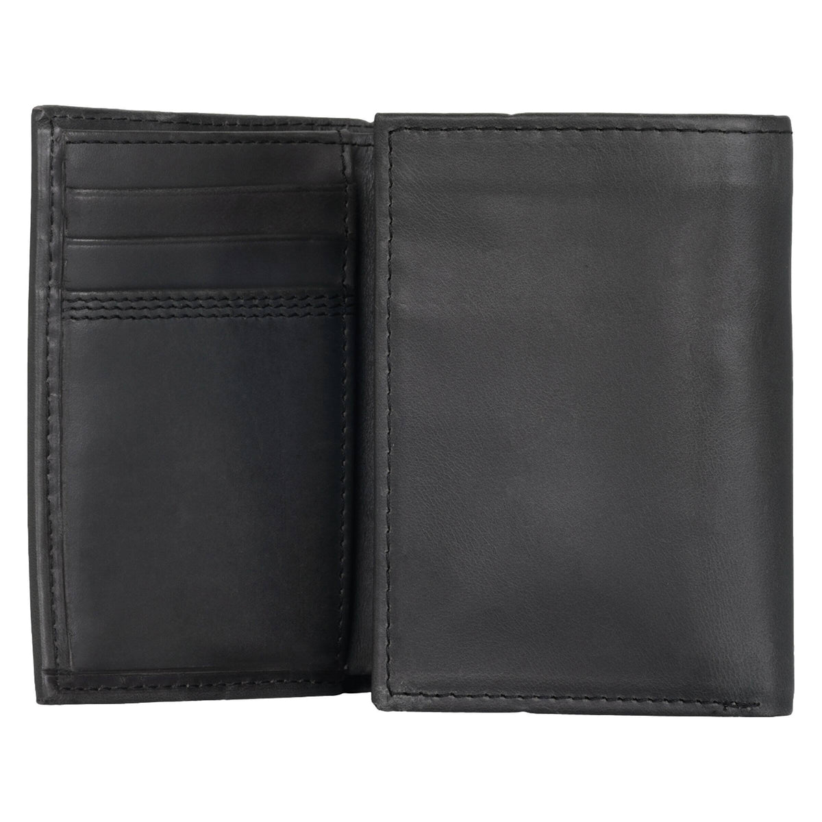 Carhartt Leather Triple-Stitched Trifold Wallet