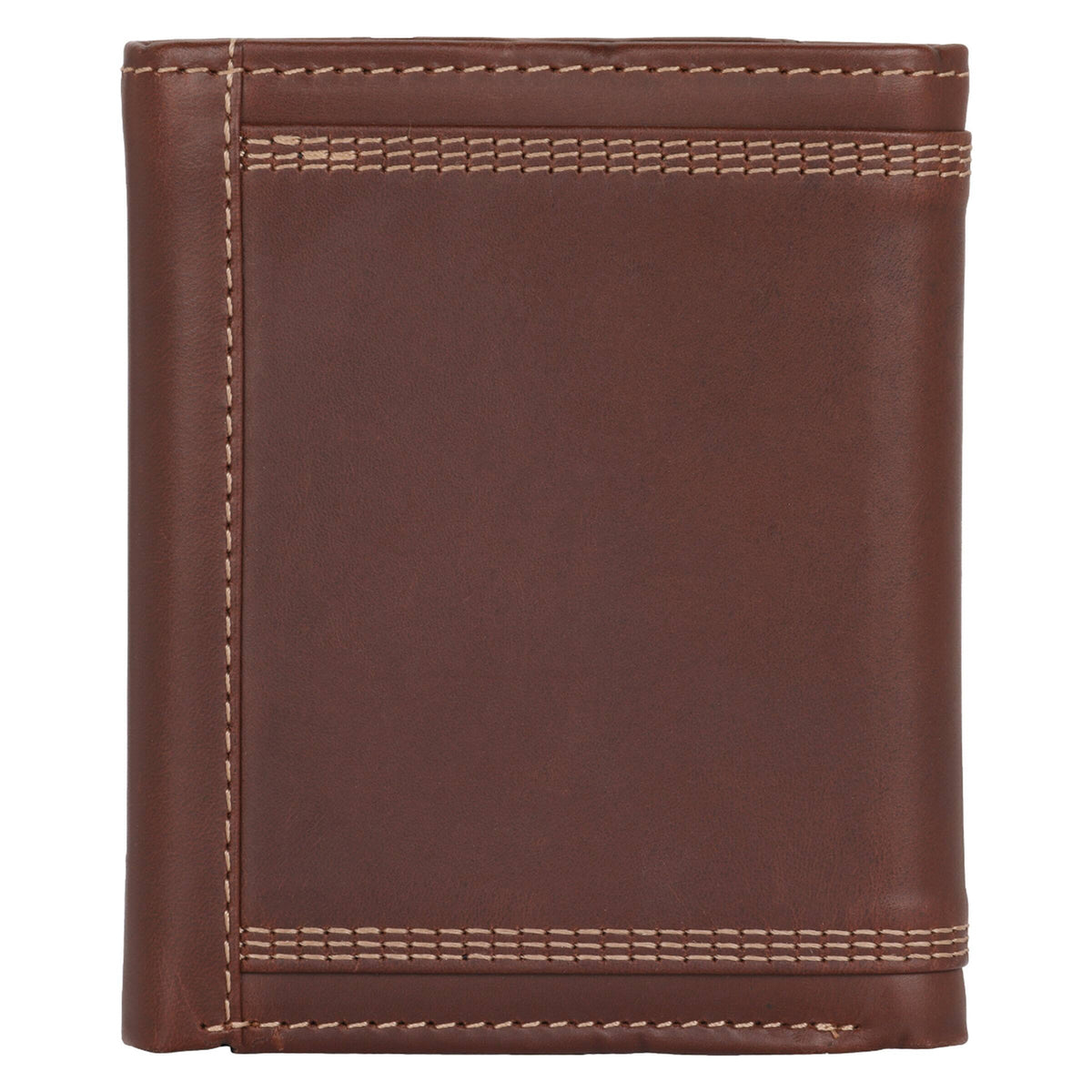 Carhartt Leather Triple-Stitched Trifold Wallet