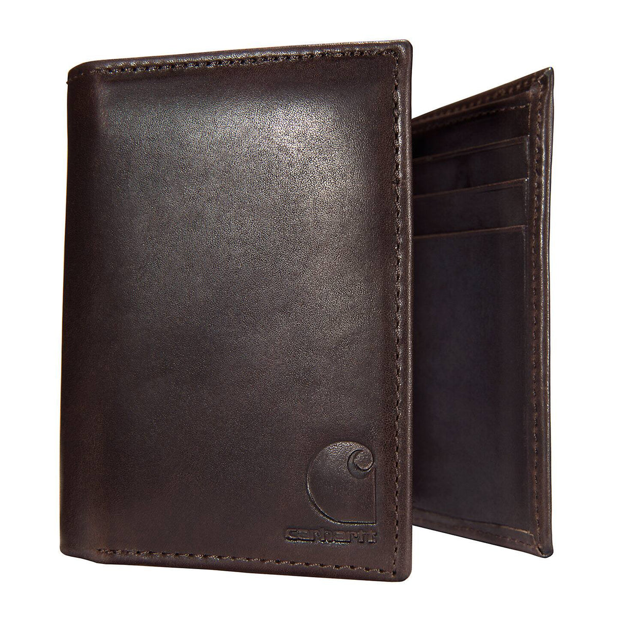 Carhartt Oil Tan Leather Trifold Wallet