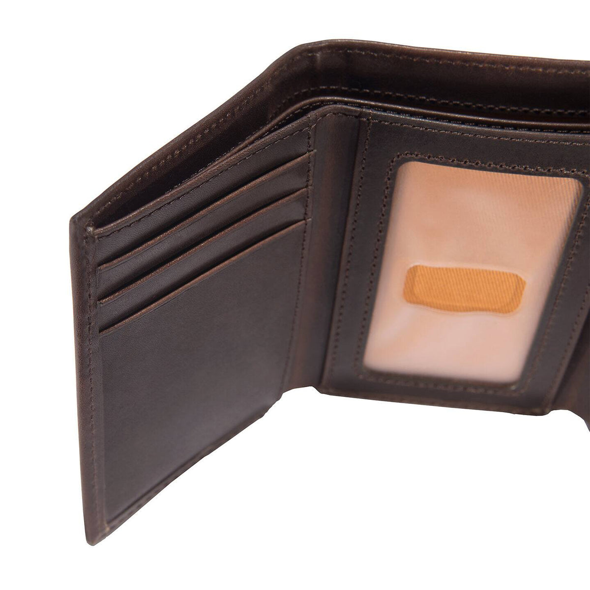 Carhartt Oil Tan Leather Trifold Wallet