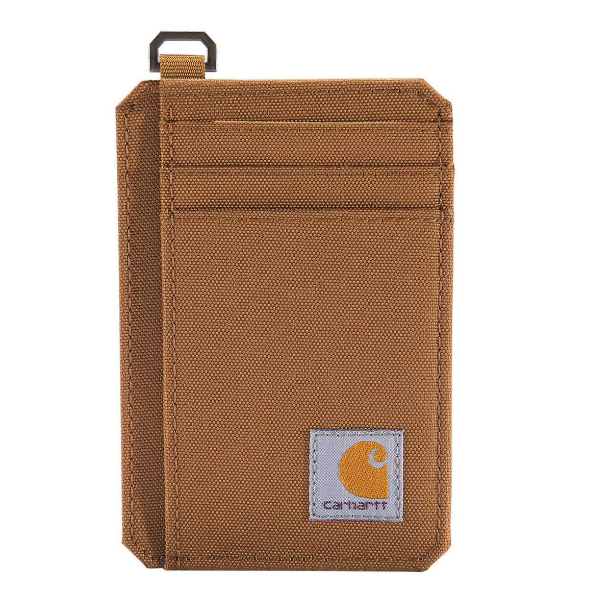 Carhartt Nylon Duck Front Pocket Wallet Wallets Carhartt Carhartt Brown OS