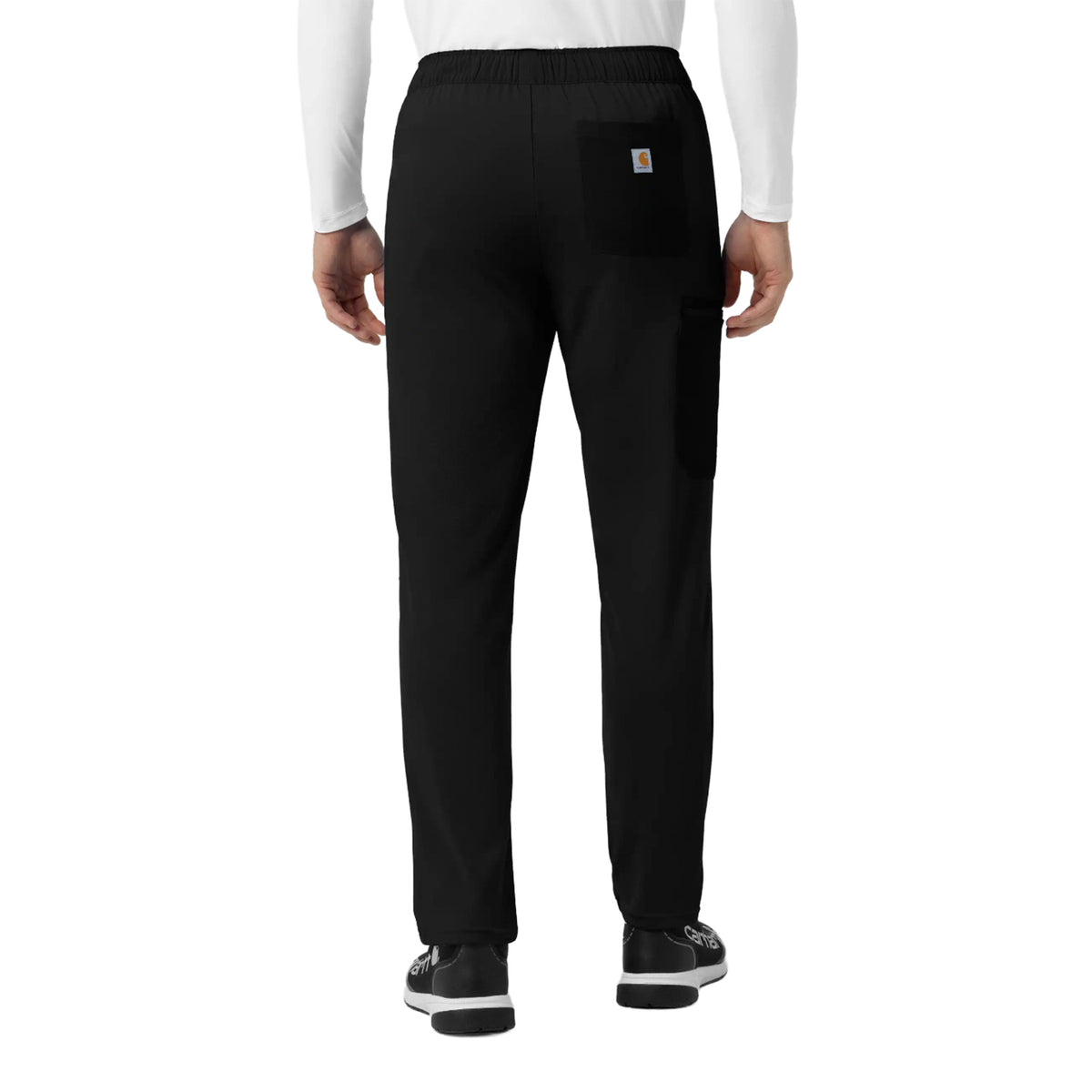 Carhartt Men's Force Cross-Flex Knit Straight Leg Tapered Scrub Pant Scrubs Carhartt