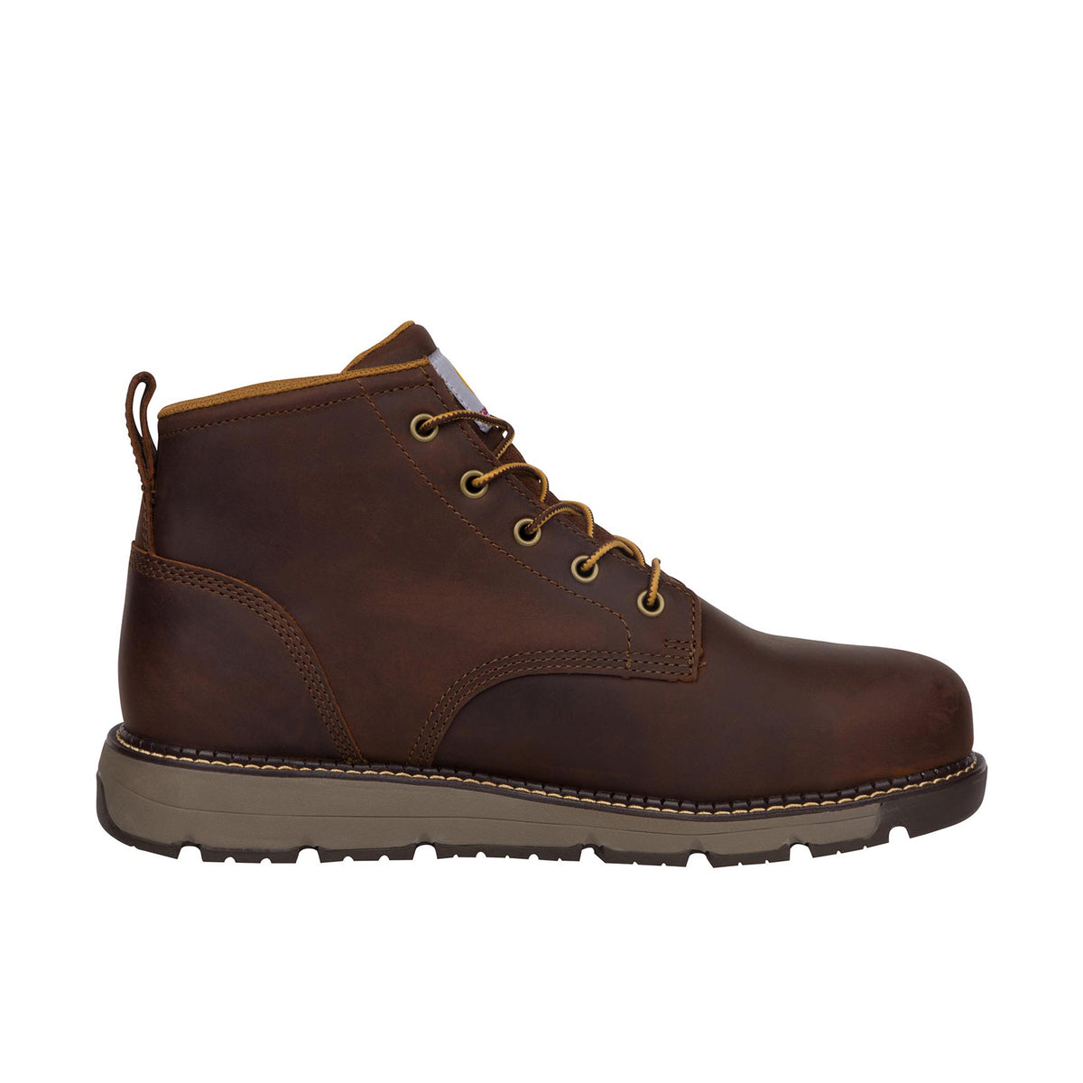 Carhartt Men's Millbrook Waterproof Steel Toe Wedge Work Boot Work Boots Carhartt Brown 10 M