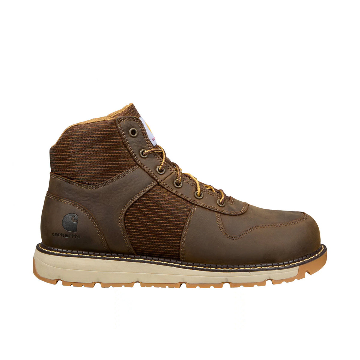 Carhartt Men's Millbrook Mid Nano Toe Wedge Boot Work Boots Carhartt Brown 10 M