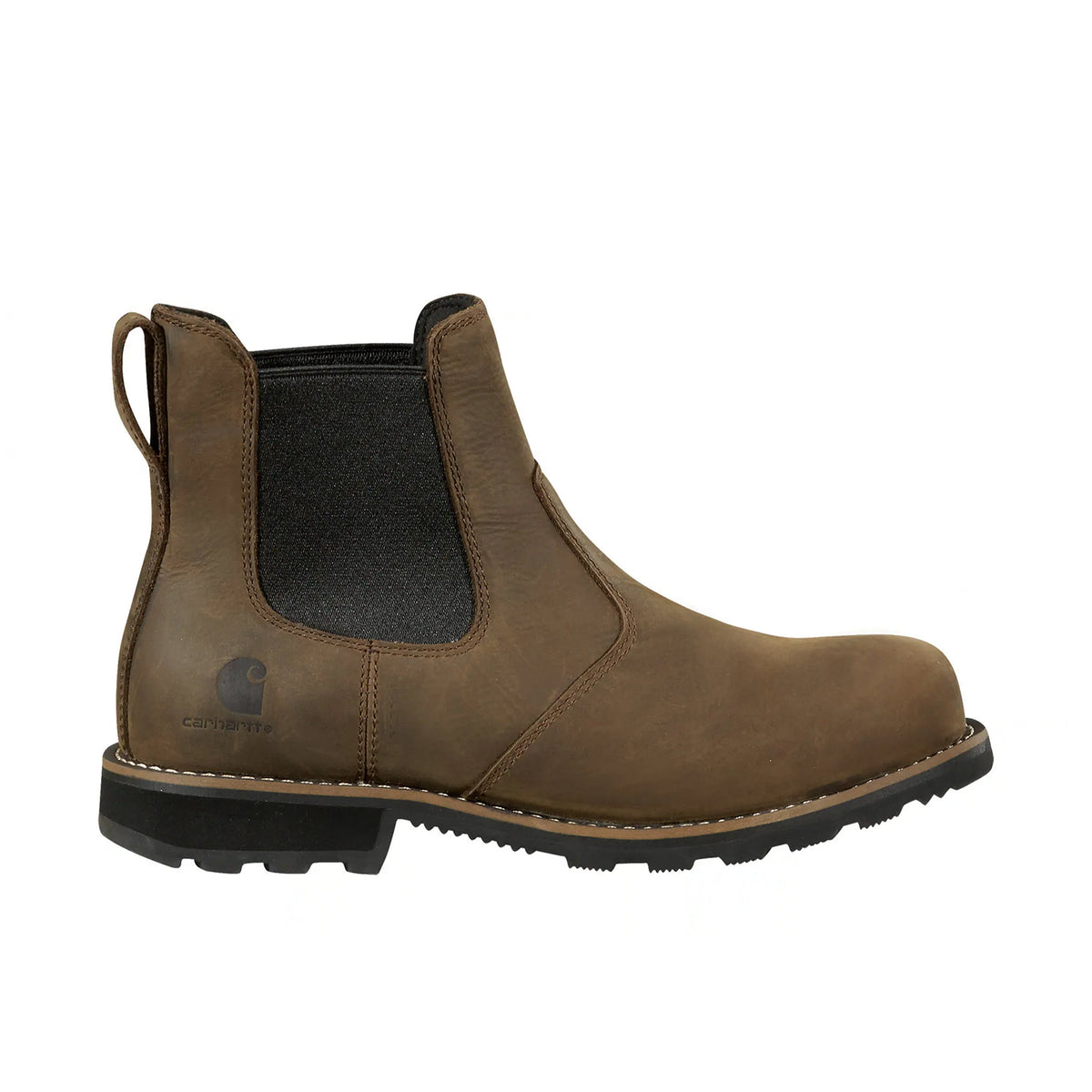 Carhartt Men's Frontier Water Resistant Chelsea Work Boots Carhartt Mossy Brown 10 M