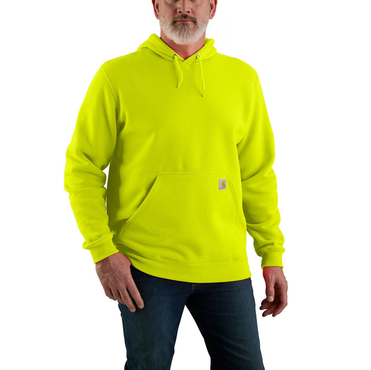 Carhartt Men's Marquette Sweatshirt Sweatshirts & Hoodies Carhartt Brite Lime 2XL Reg