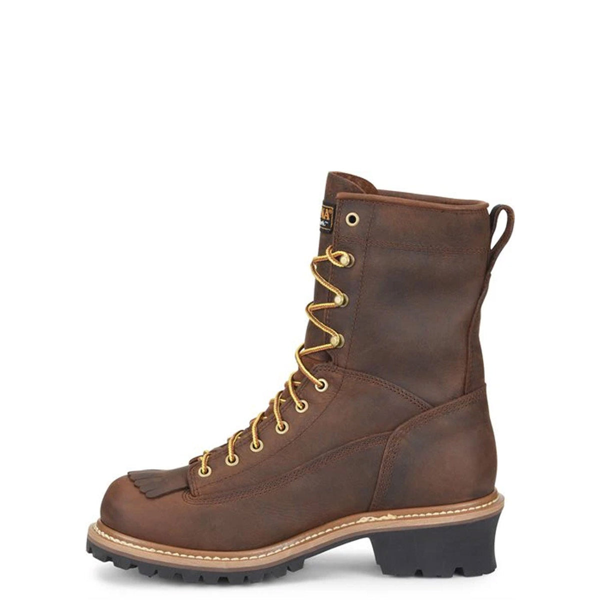 Carolina Men's Spruce Waterproof 8" Logger Boot Logger Boots Carolina