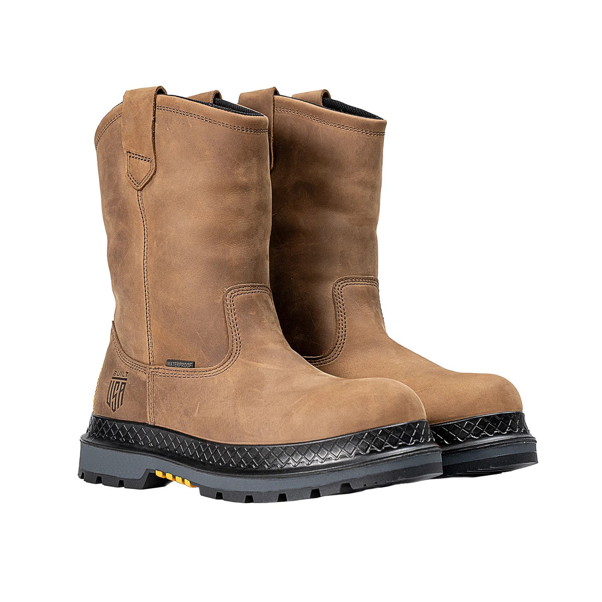 Chinook Footwear Men's Buckman Rancher Waterproof Wellington Work Boot Work Boots Chinook Footwear