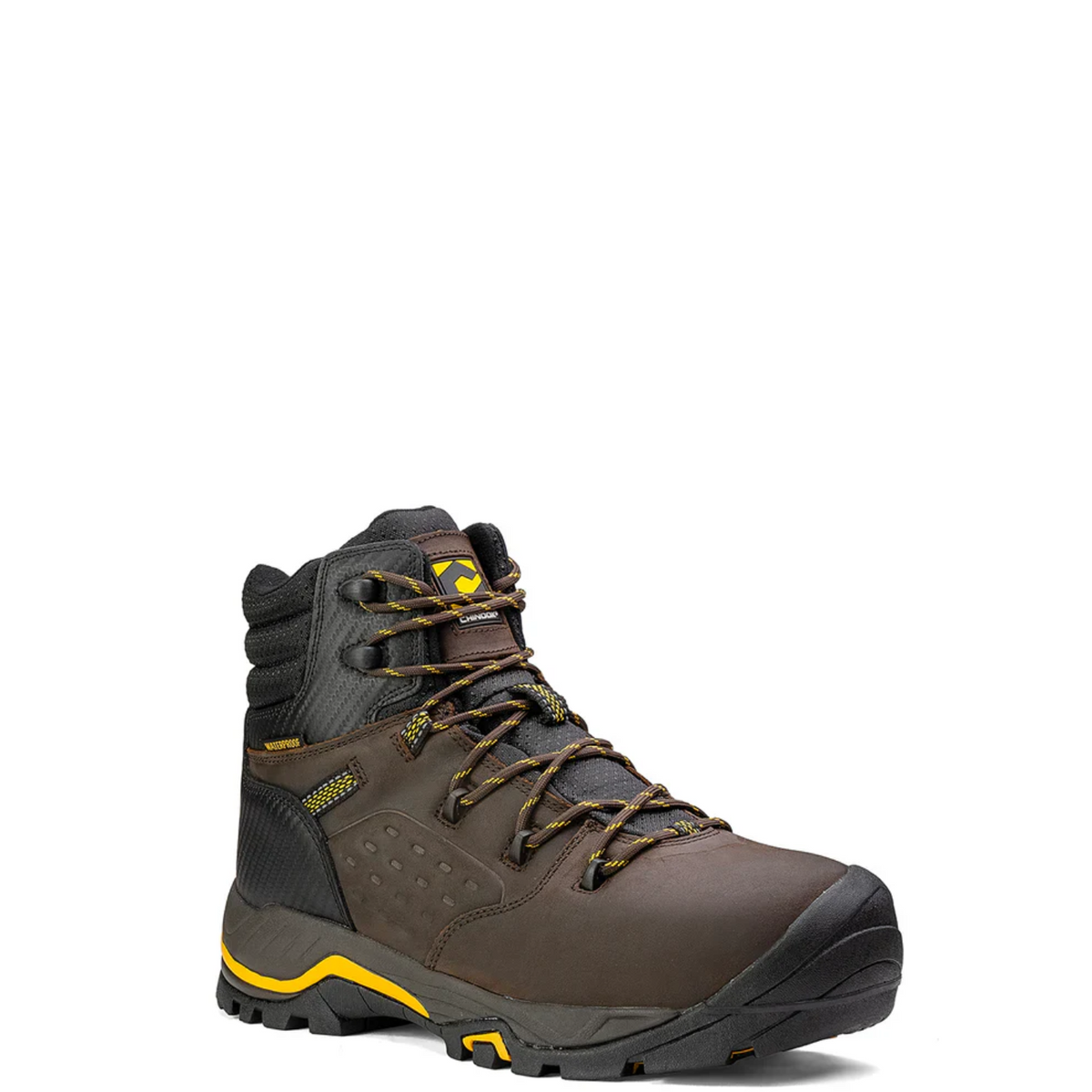 Chinook Men's Olympic Mid 6" Waterproof Comp Toe Work Boot Work Boots Chinook Footwear