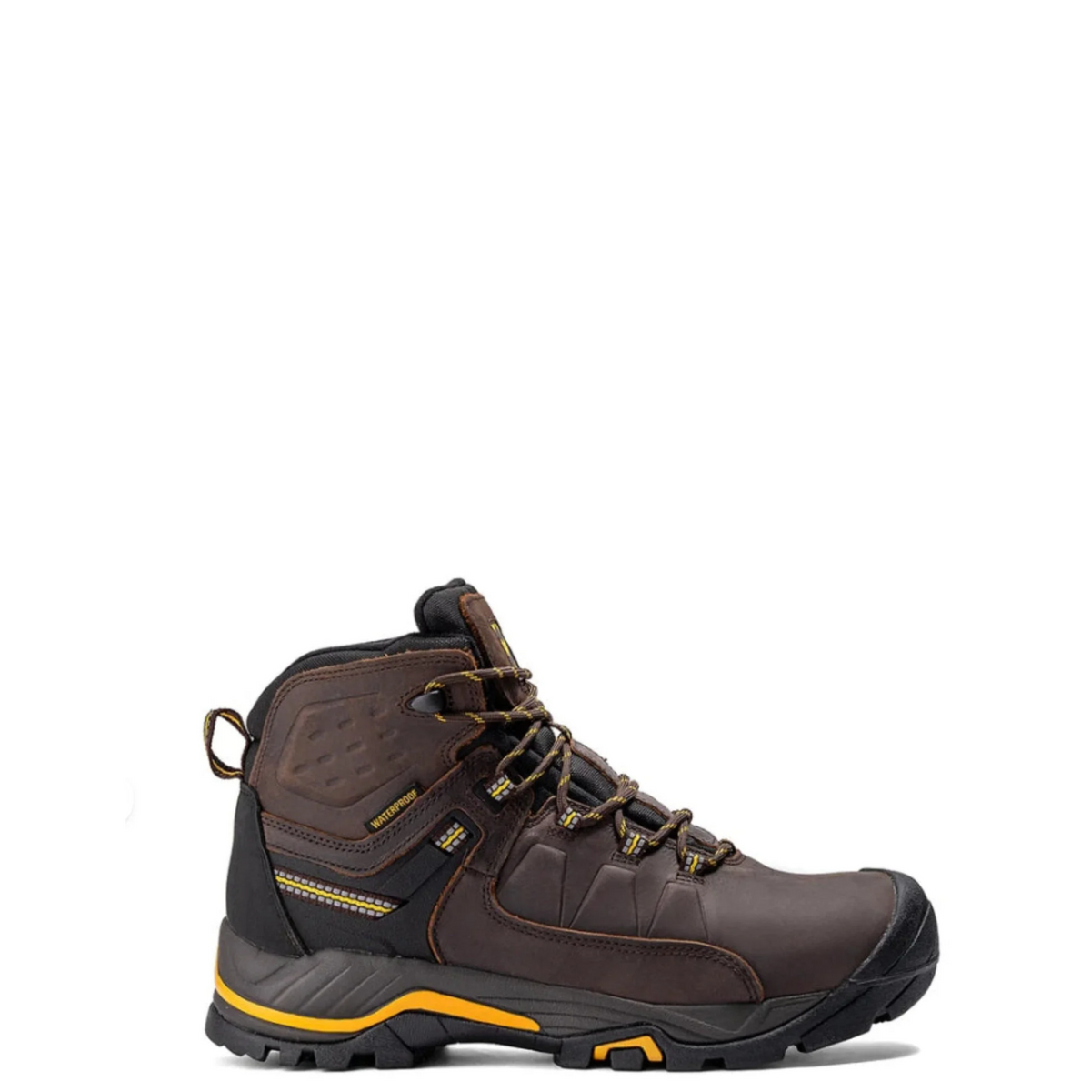 Chinook Men's Appalachia Mid 6" Waterproof Hiker Work Boot Work Boots Chinook Footwear Brown 10 M/W