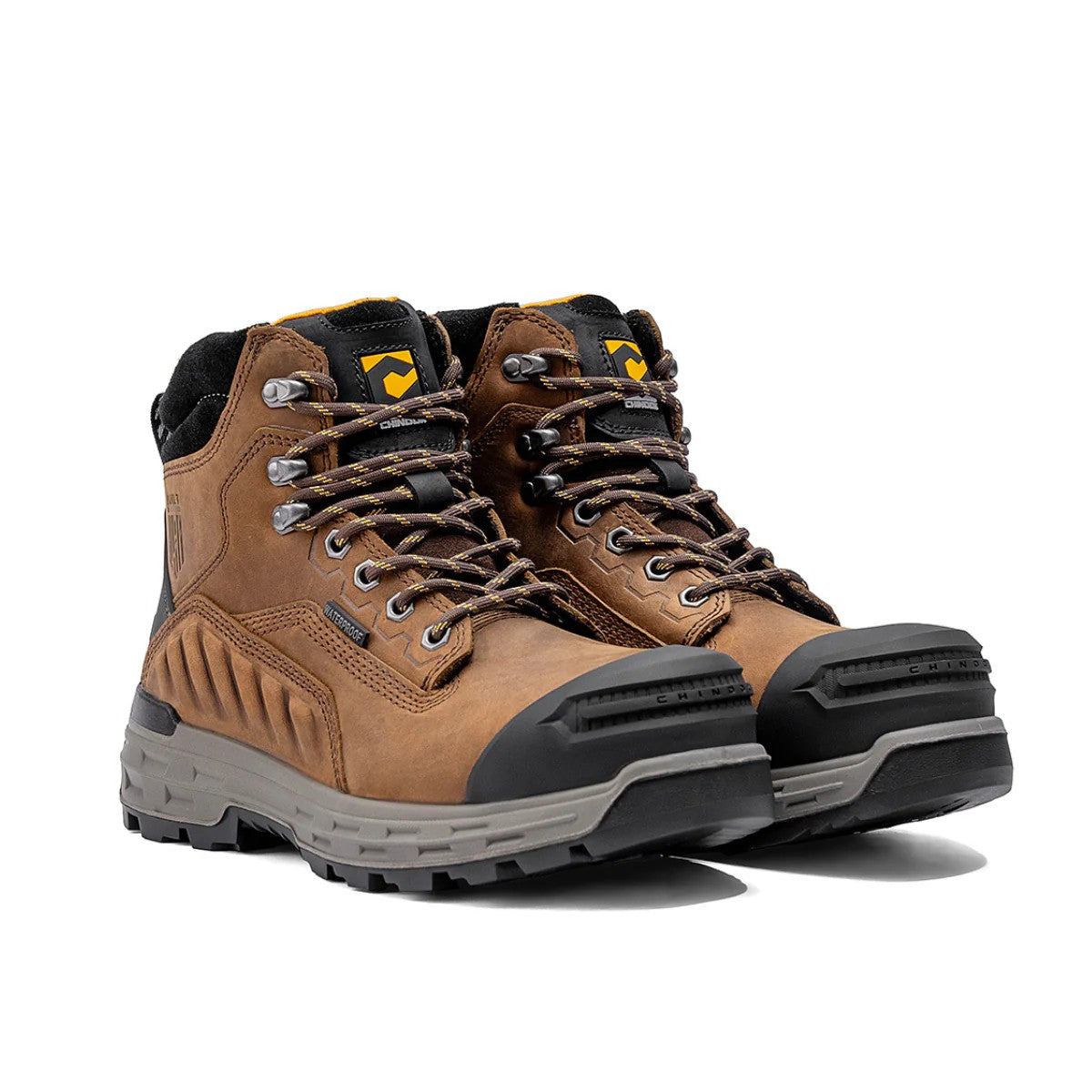 Chinook Footwear Men's Wildwood 6" Waterproof Comp Toe Work Boot Work Boots Chinook Footwear