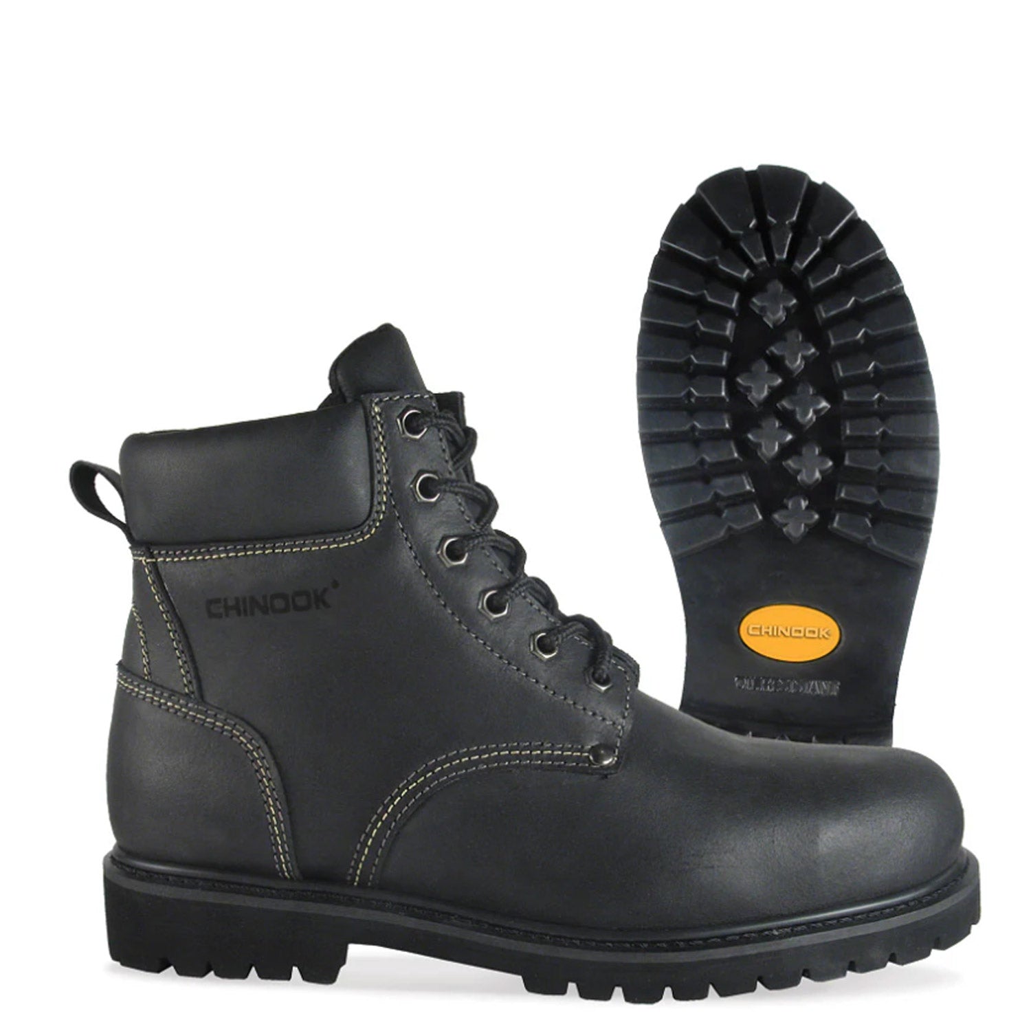 Chinook Footwear Men's Oil Rigger Steel Toe 6" Work Boot - Work World - Workwear, Work Boots, Safety Gear