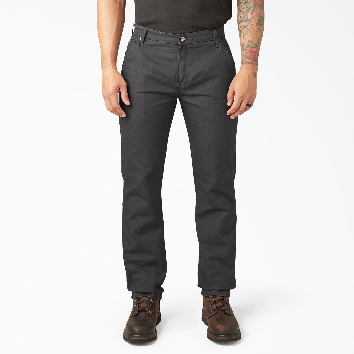 Dickies Men's FLEX Regular Fit Duck Carpenter Pant_Stonewashed Slate - Work World - Workwear, Work Boots, Safety Gear