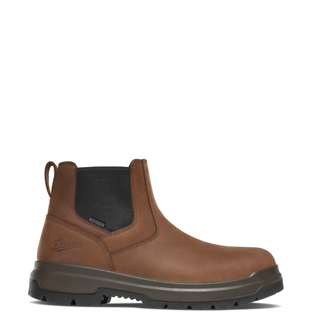 Danner Men's Ground Control 6" Waterproof Soft Toe Chelsea Work Boot