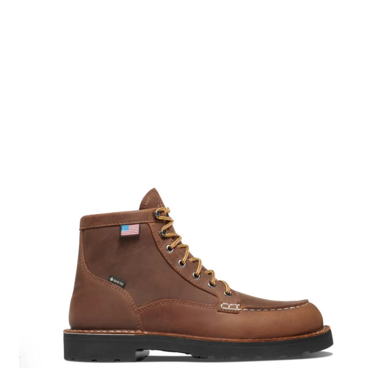 Danner Men's Bull Run GTX 6" Waterproof EH Moc Toe Boot - Work World - Workwear, Work Boots, Safety Gear