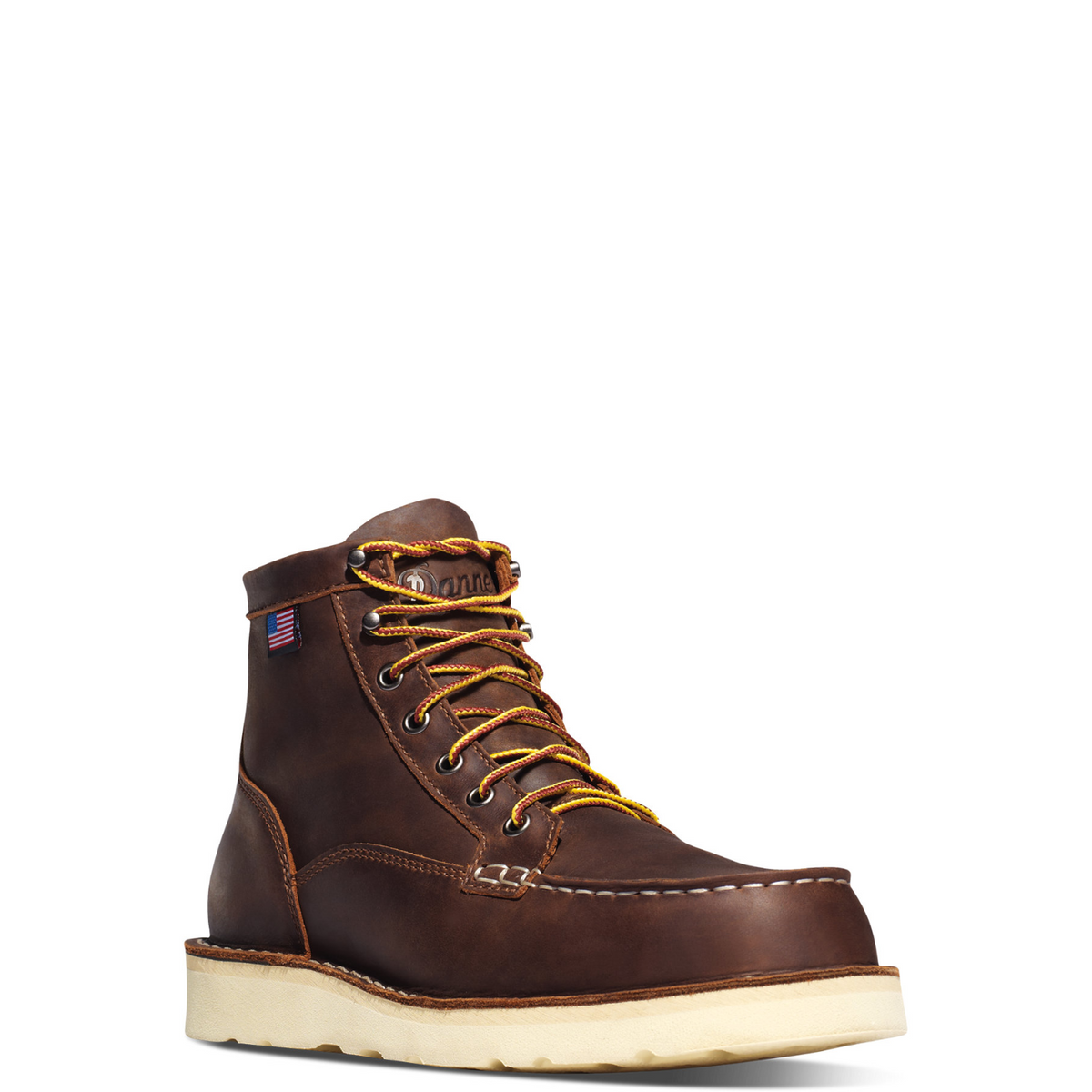 Danner Men&#39;s Bull Run 6&quot; EH Steel Toe Work Boot - Work World - Workwear, Work Boots, Safety Gear