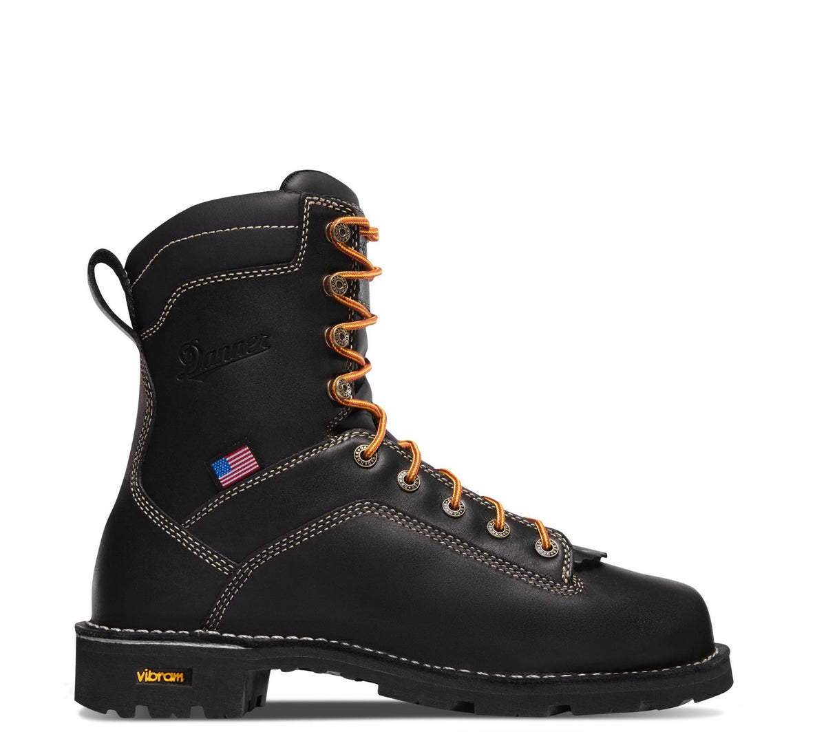Danner Men&#39;s Quarry USA Waterproof EH 8&quot; Soft Toe Work Boot - Work World - Workwear, Work Boots, Safety Gear