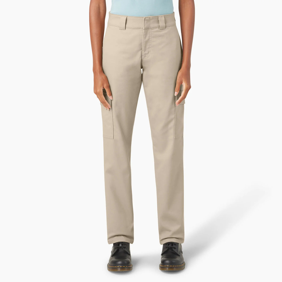 Dickies Women's Super Flex Straight Leg Cargo Pants Pants Dickies Desert Sand 24 Reg