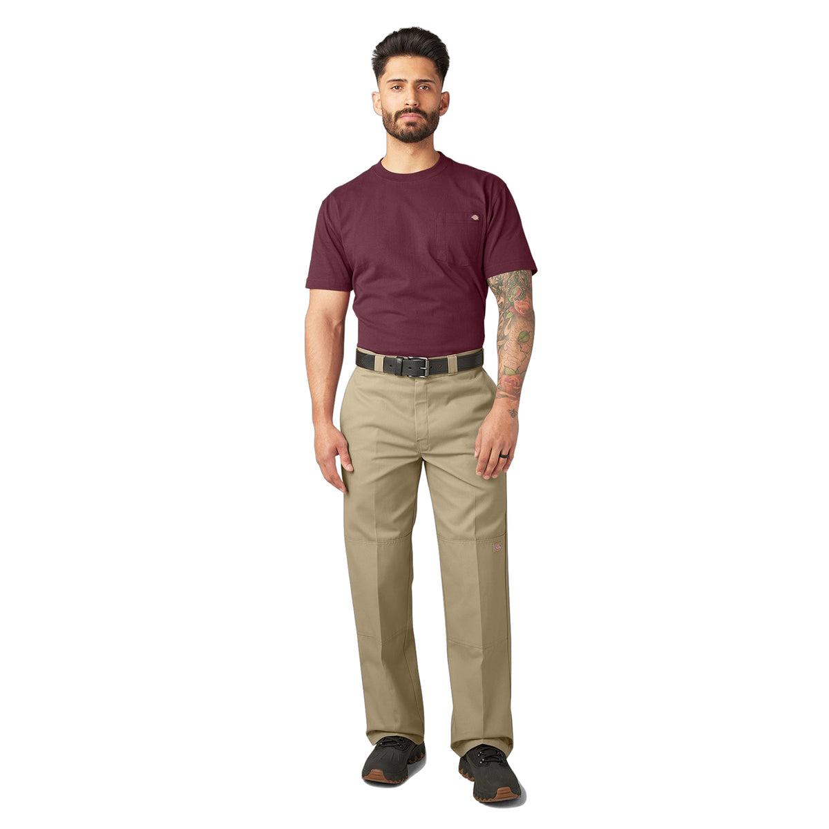 Dickies Men's Loose Fit Double Knee Work Pants