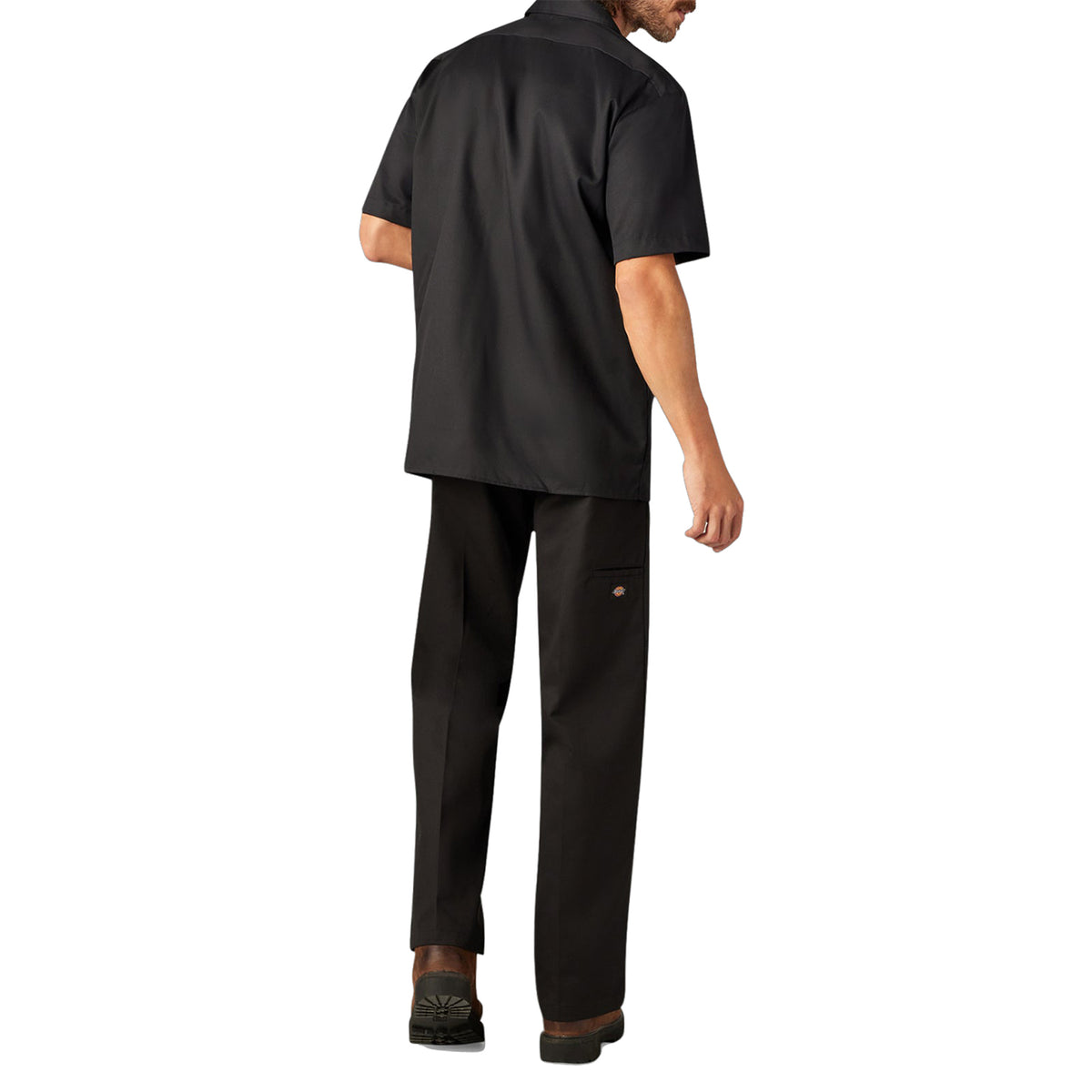 Dickies Men's FLEX Relaxed Fit Short Sleeve Work Shirt