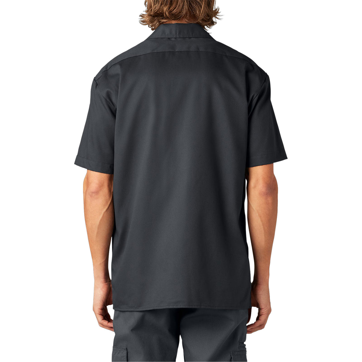 Dickies Men's FLEX Relaxed Fit Short Sleeve Work Shirt