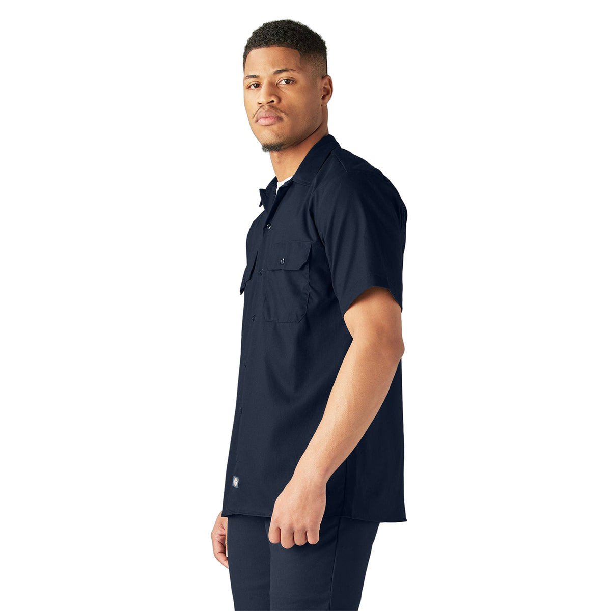 Dickies Men's FLEX Relaxed Fit Short Sleeve Work Shirt