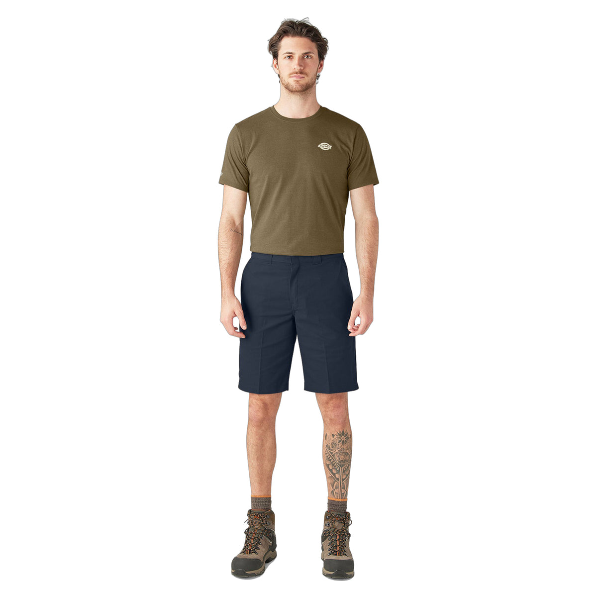 Dickies Men's FLEX Relaxed Fit Work Shorts, 11"