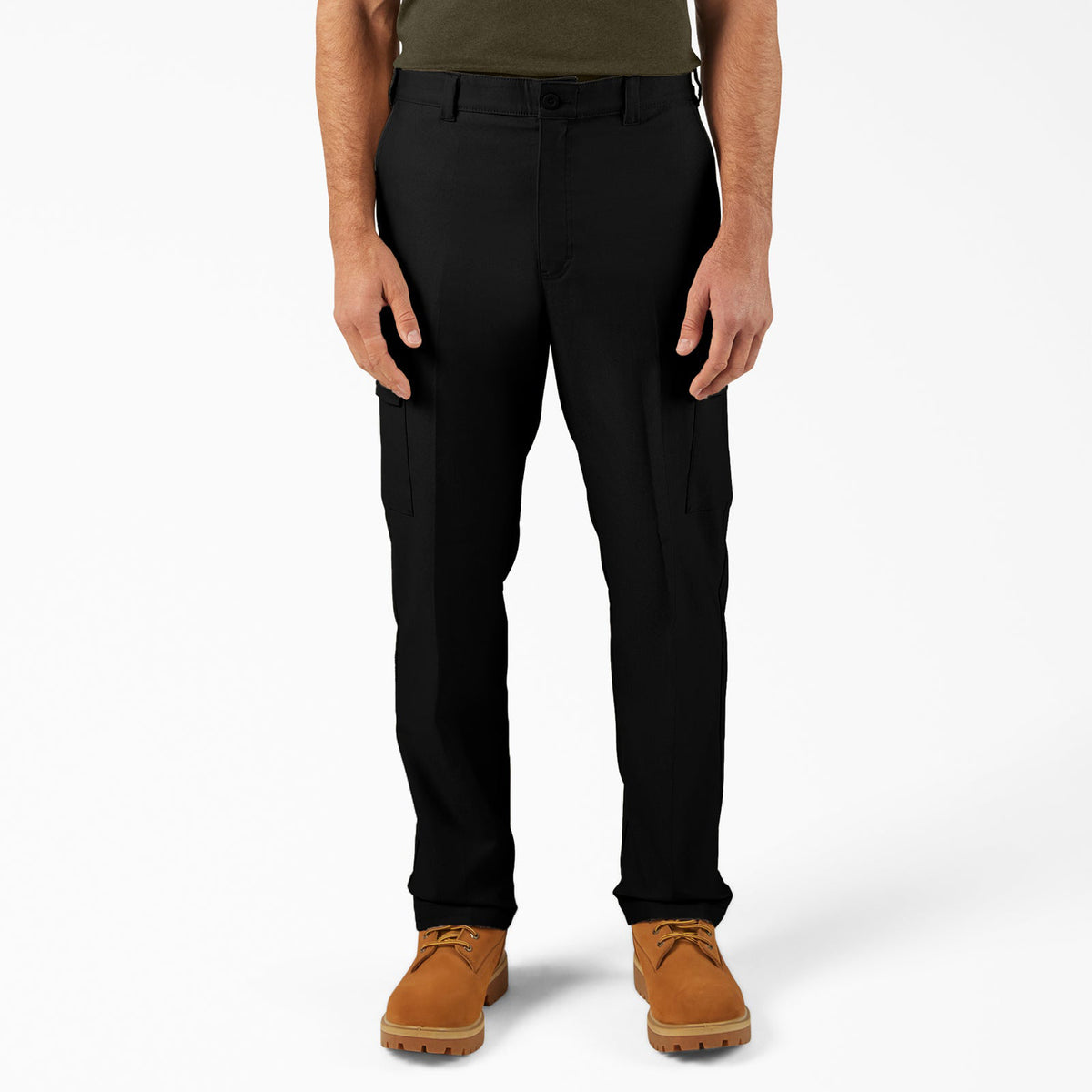 Dickies Men's Pro Series Cargo Work Pants Pants Dickies Black 30 30 Inseam