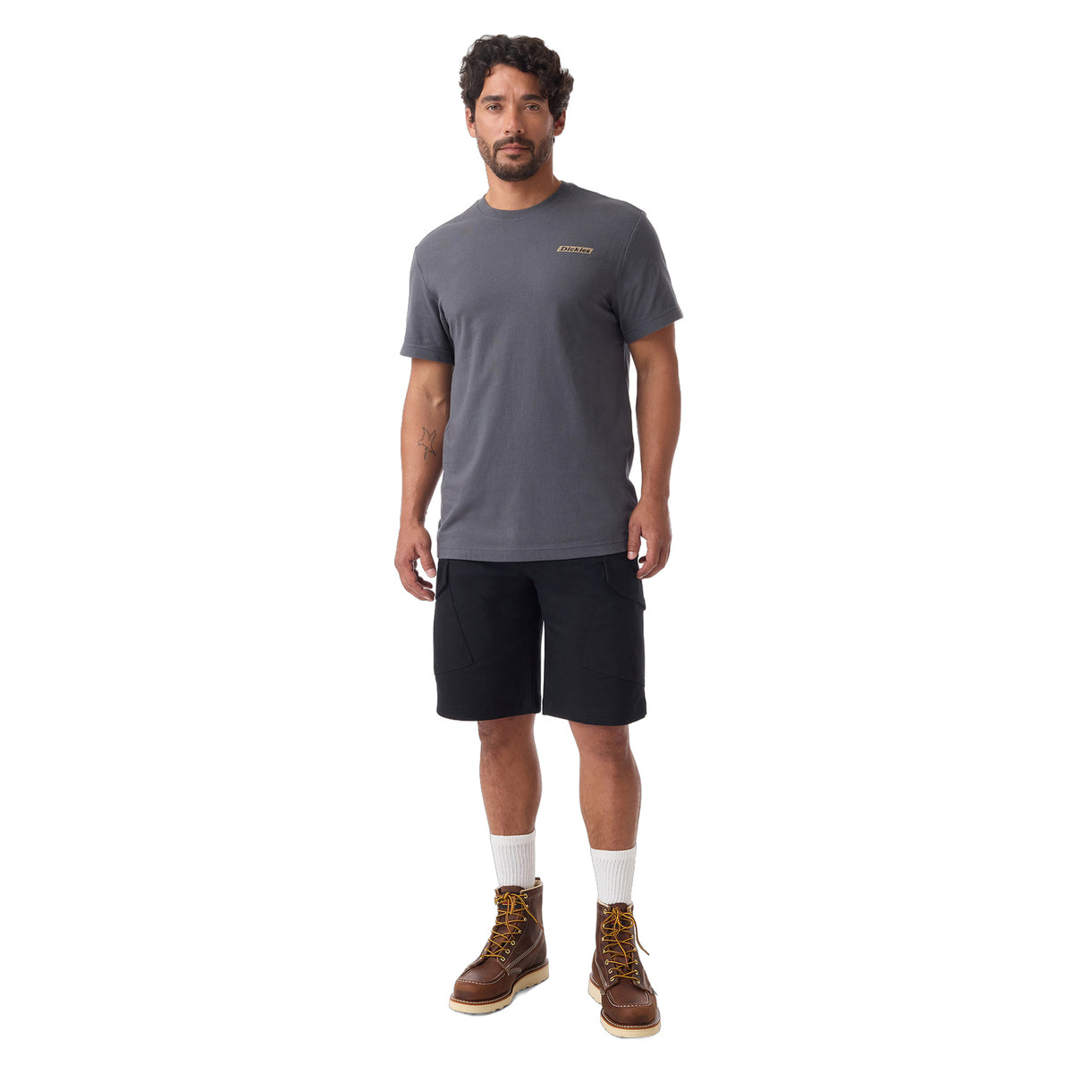 Dickies Men's Camo Logo Short Sleeve T-Shirt