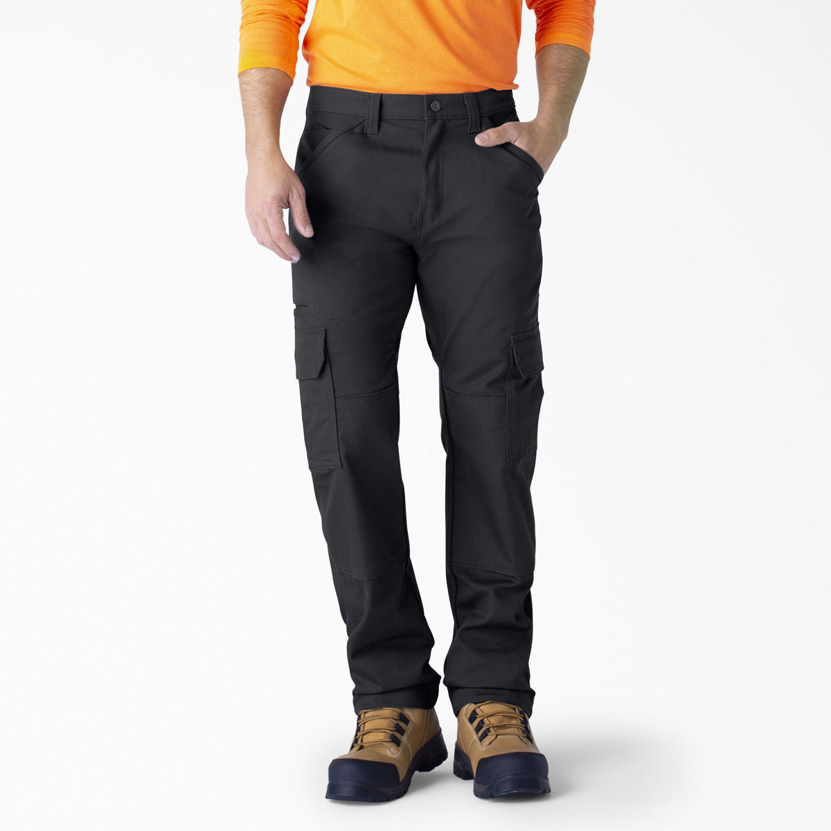 Dickies Men's Duratech Relaxed Fit Ripstop Cargo Pants Pants Dickies Black 30 30 Inseam