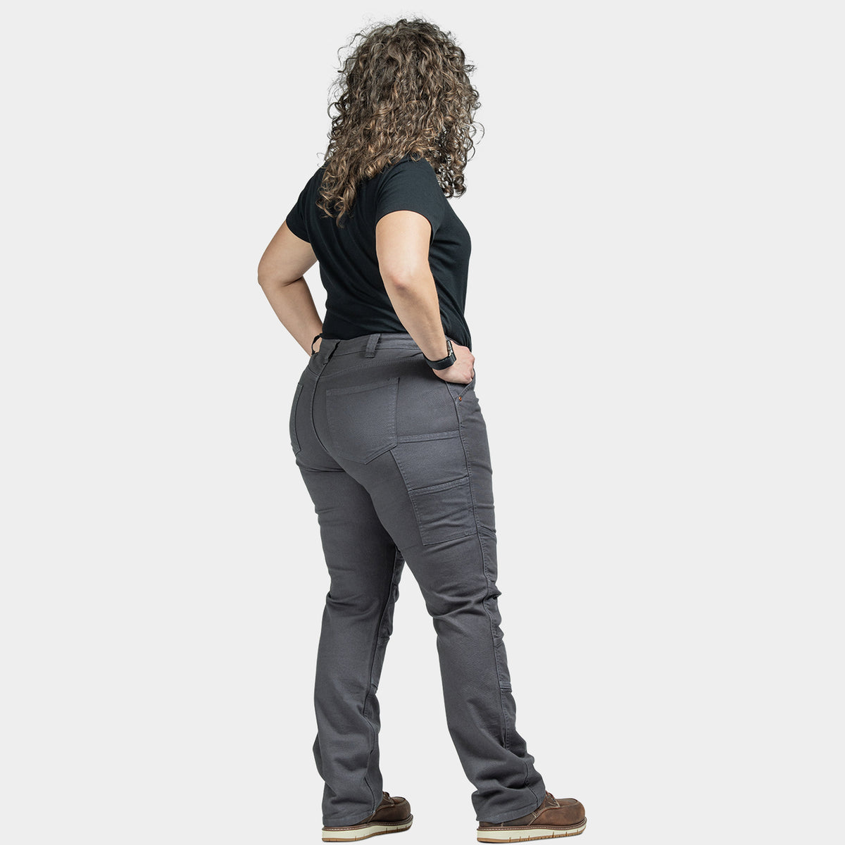 Dovetail Workwear Women's GO TO Double-Front Canvas Stretch Pant Pants Dovetail Workwear