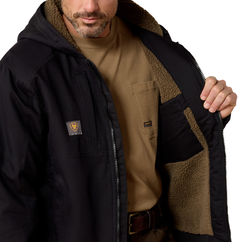 Ariat Men&#39;s Rebar DuraCanvas Jacket - Work World - Workwear, Work Boots, Safety Gear
