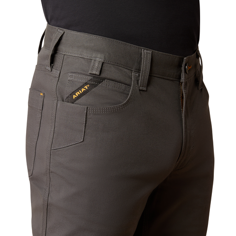 Ariat Men&#39;s Rebar M5 Straight DuraStretch Made Tough Straight Pant - Work World - Workwear, Work Boots, Safety Gear