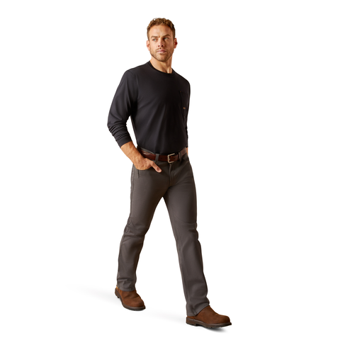 Ariat Men&#39;s Rebar M5 Straight DuraStretch Made Tough Straight Pant - Work World - Workwear, Work Boots, Safety Gear