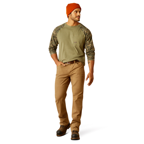 Ariat Men&#39;s Rebar M5 DuraStretch Made Tough Straight Leg Pant - Work World - Workwear, Work Boots, Safety Gear