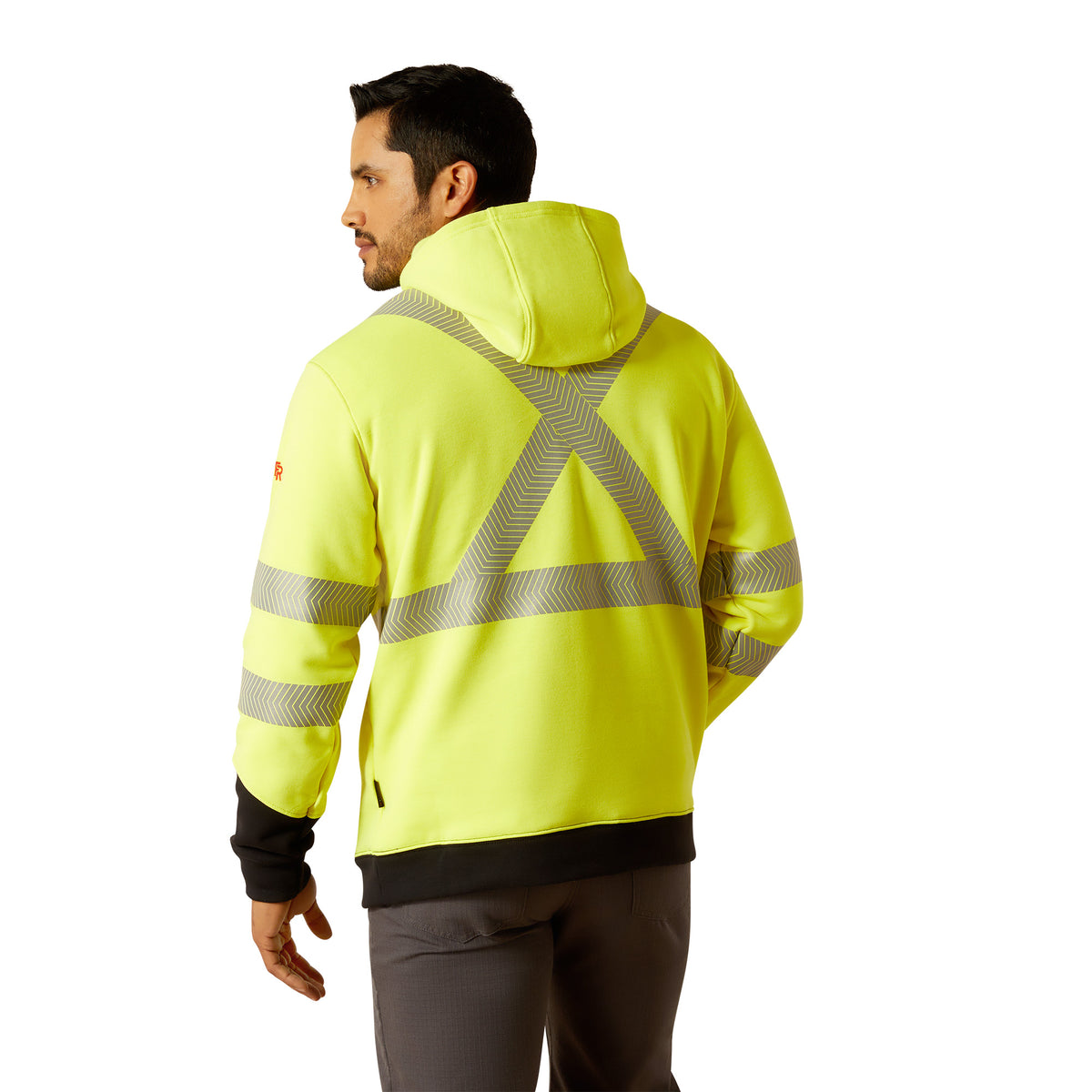 Ariat Men's FR Hi-Vis DWR Stretch Fleece Hoodie Sweatshirts & Hoodies Ariat