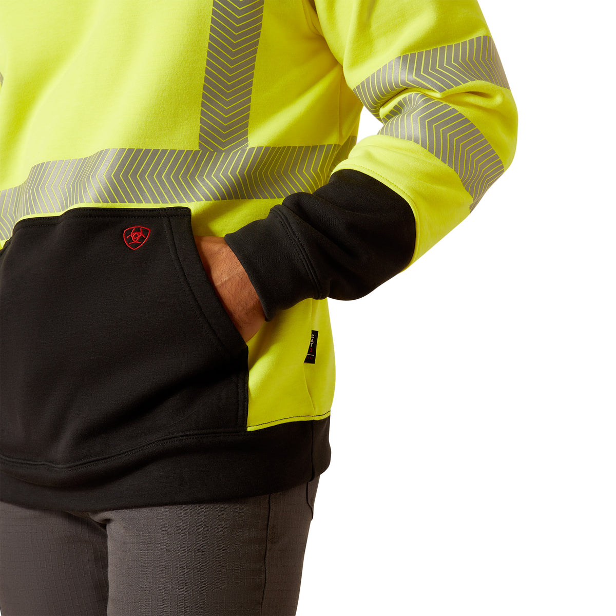 Ariat Men's FR Hi-Vis DWR Stretch Fleece Hoodie