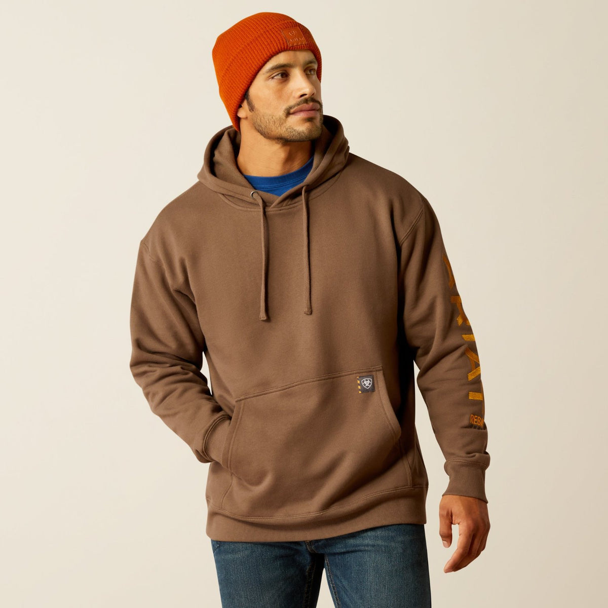 Ariat Men&#39;s Rebar Graphic Hooded Sweatshirt - Work World - Workwear, Work Boots, Safety Gear