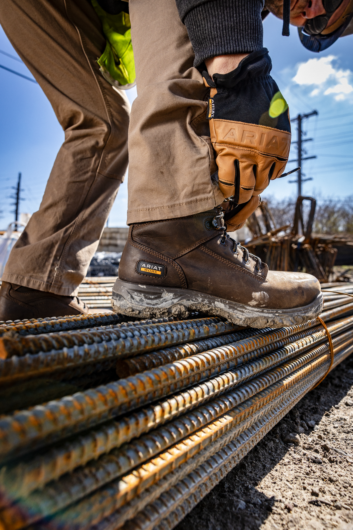 Ariat Men&#39;s Rebar M4 DuraStretch Made Tough Double Front Straight Leg Pant - Work World - Workwear, Work Boots, Safety Gear
