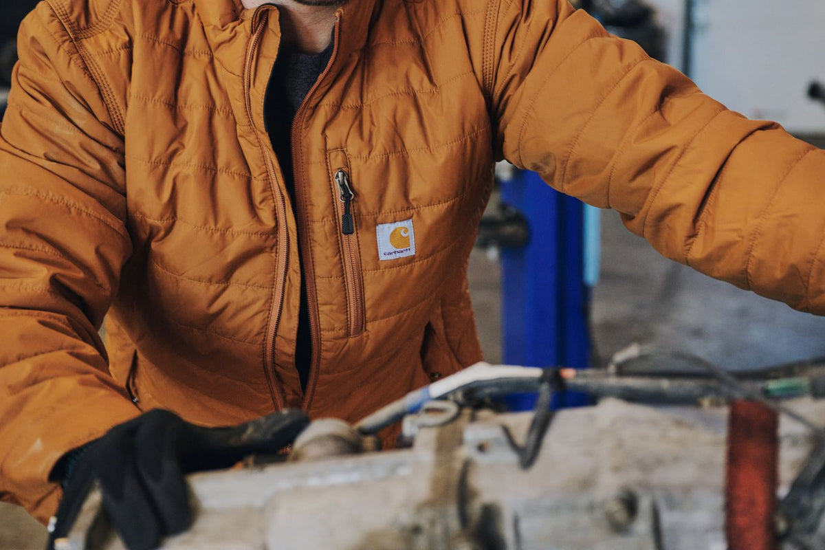 Carhartt Men&#39;s Rain Defender® Insulated Relaxed Fit Lightweight Jacket - Work World - Workwear, Work Boots, Safety Gear
