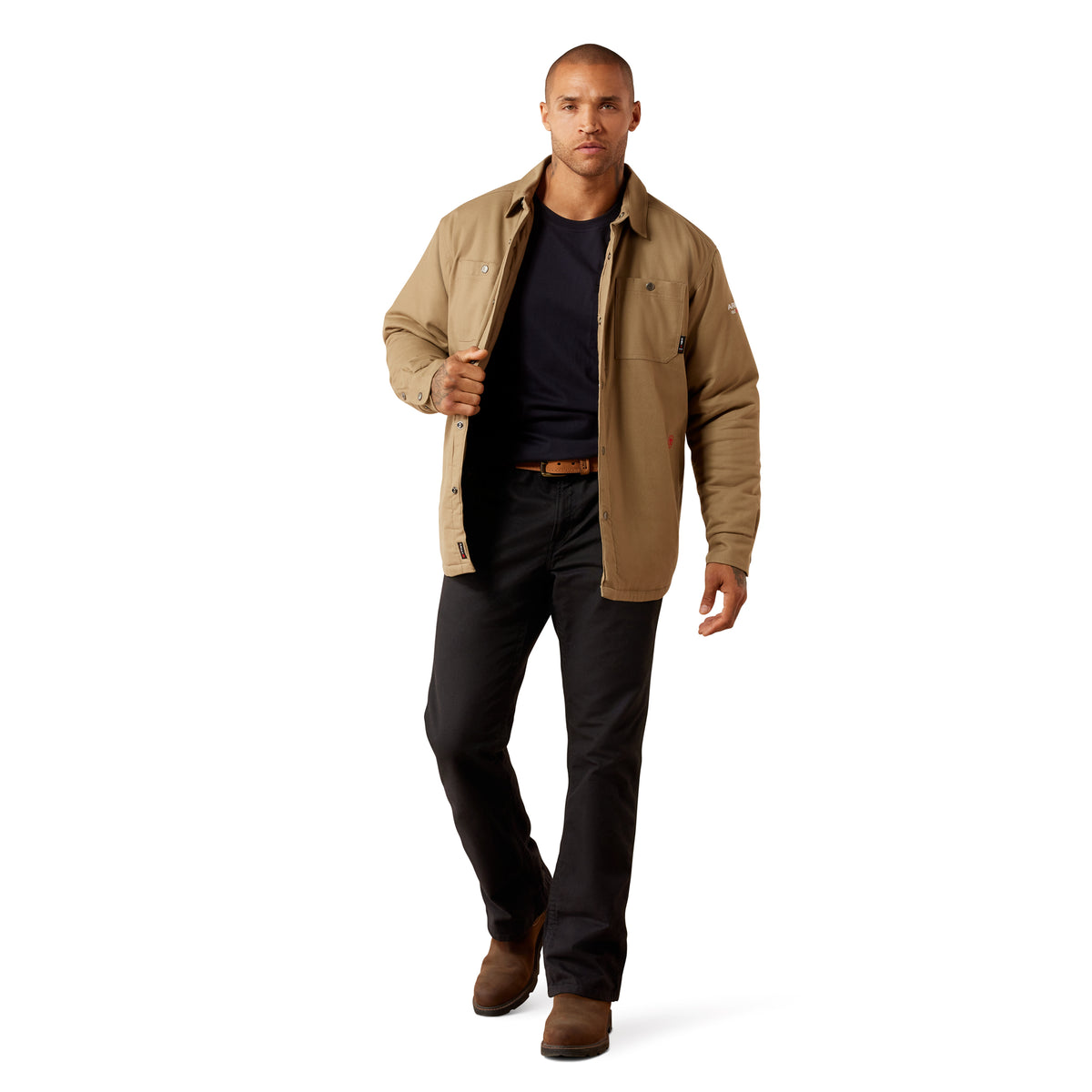 Ariat Men's FR Flannel Insulated Shirt Jacket Jackets & Coats Ariat