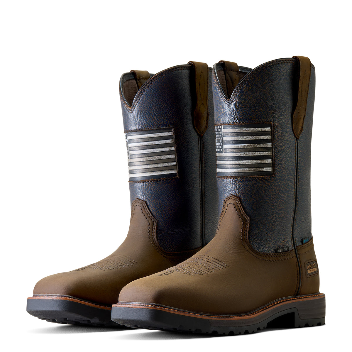 Ariat Men's Activator Patriot 11" Waterproof Steel Toe Western Boot
