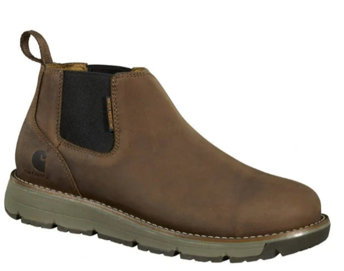 Carhartt Men&#39;s Millbrook 4&quot; EH Water Resistant Romeo Wedge Boot - Work World - Workwear, Work Boots, Safety Gear
