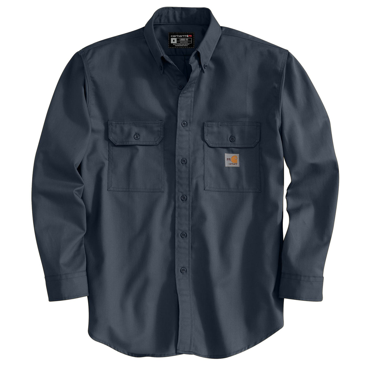 Carhartt Men's Flame Resistant Classic Twill Work Shirt Work Shirts Carhartt