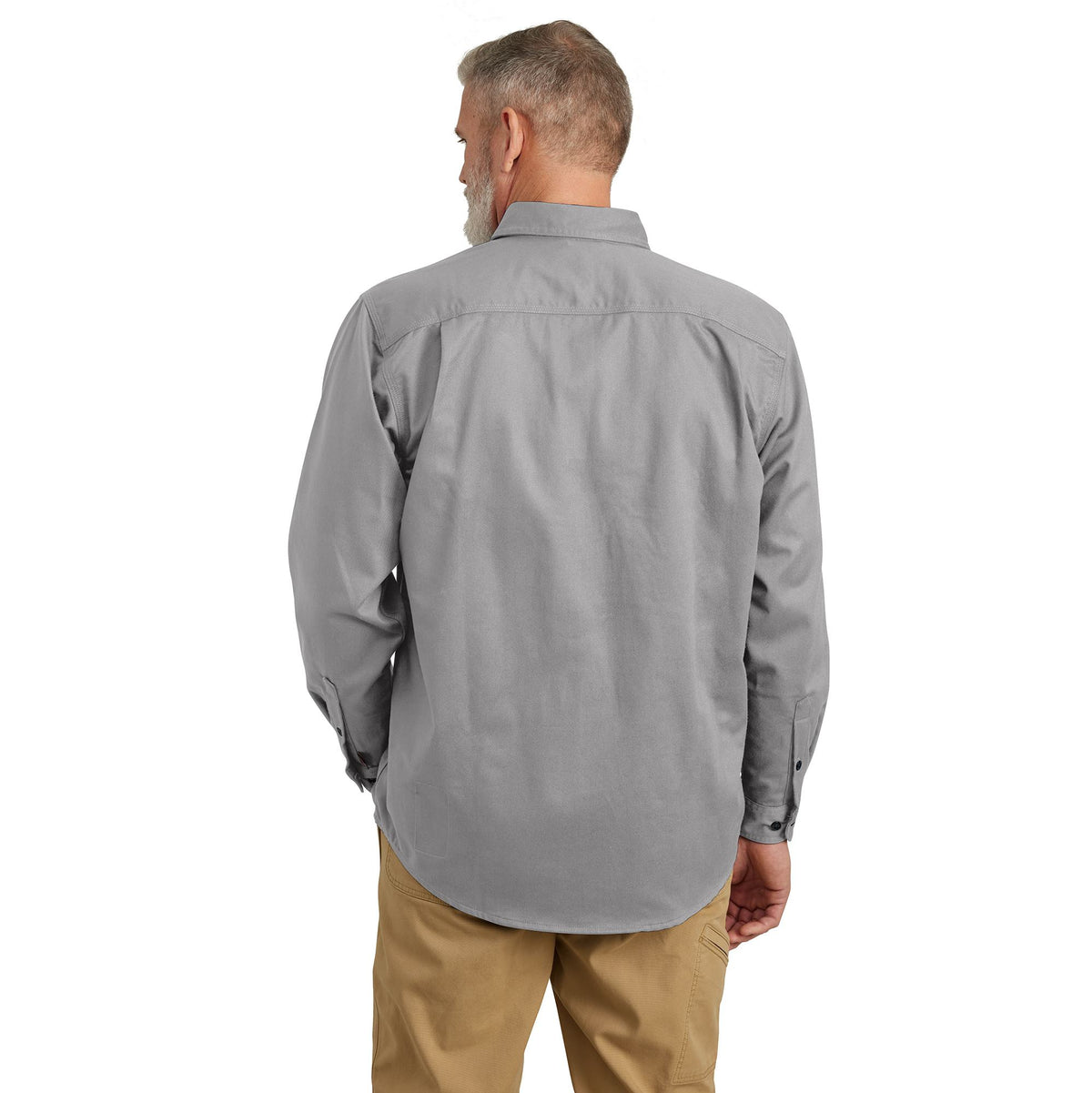 Carhartt Men's Flame Resistant Classic Twill Work Shirt Work Shirts Carhartt