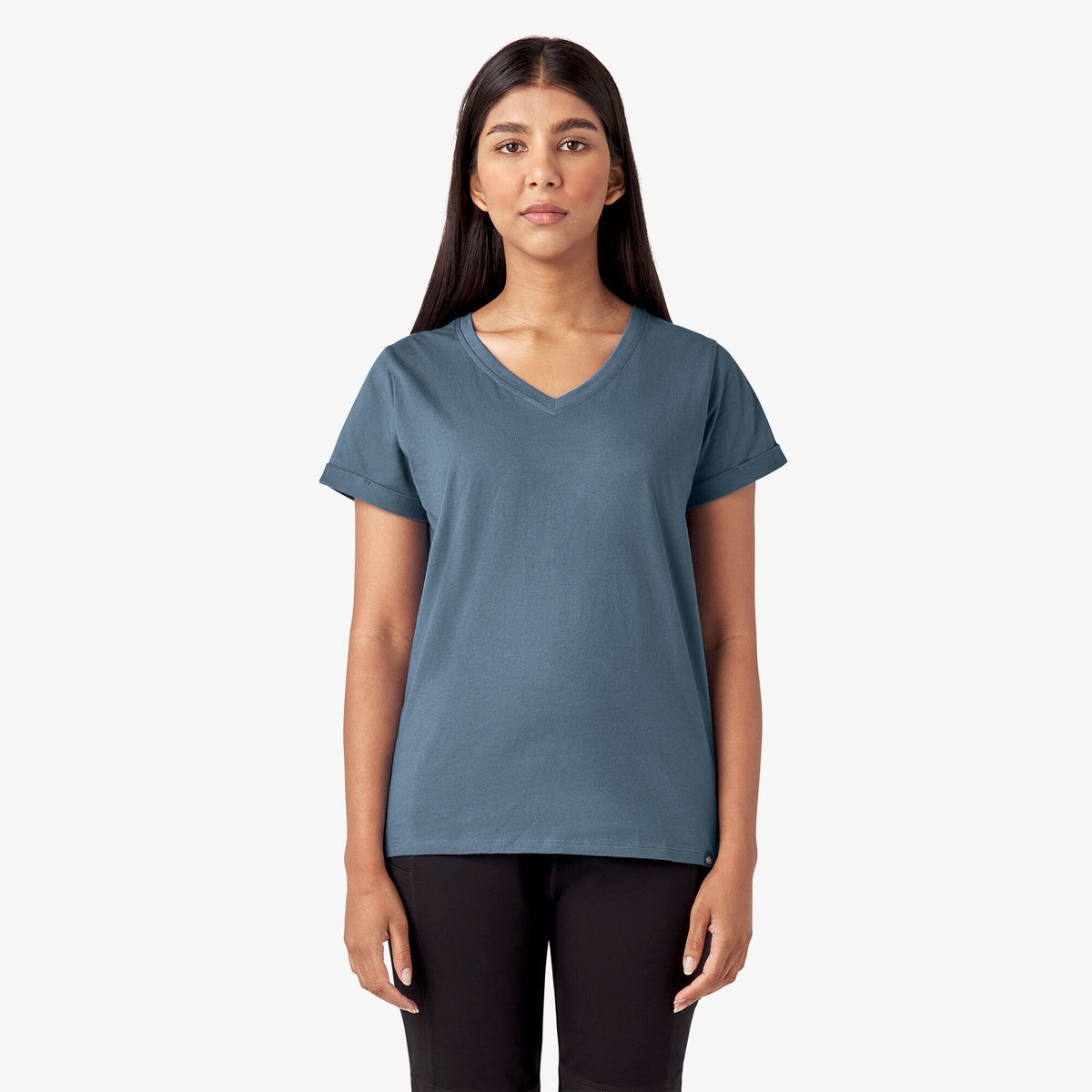 Dickies Women&#39;s V-Neck T-Shirt - Work World - Workwear, Work Boots, Safety Gear