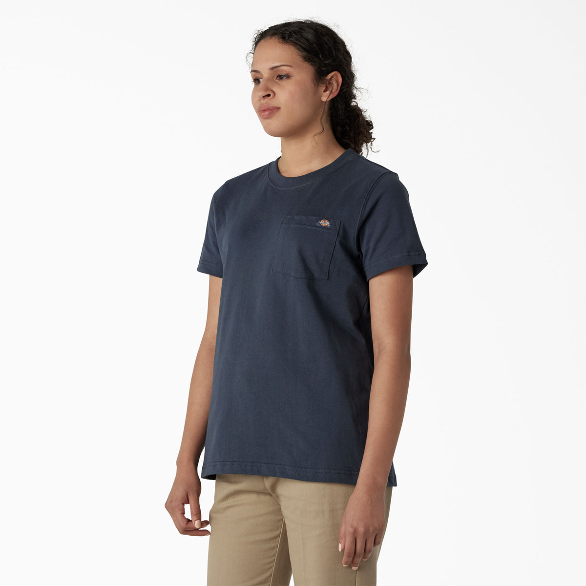 Dickies Women&#39;s Heavyweight Short Sleeve Pocket T-Shirt - Work World - Workwear, Work Boots, Safety Gear